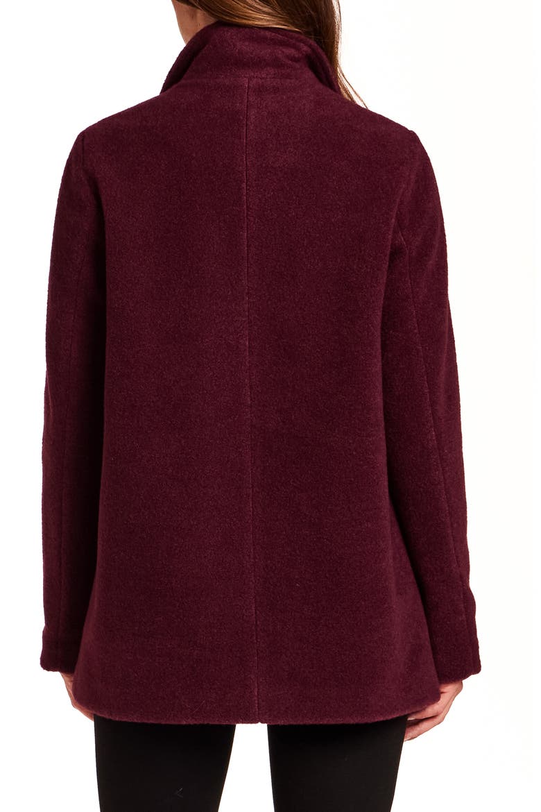 Shawl Collar Jacket, Alternate, color, RAISIN