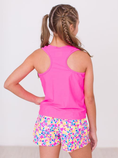 Rufflebutts Girls Active Butterfly Shorts In Multi