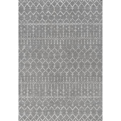 Moroccan HYPE Boho Vintage Diamond Area Rug