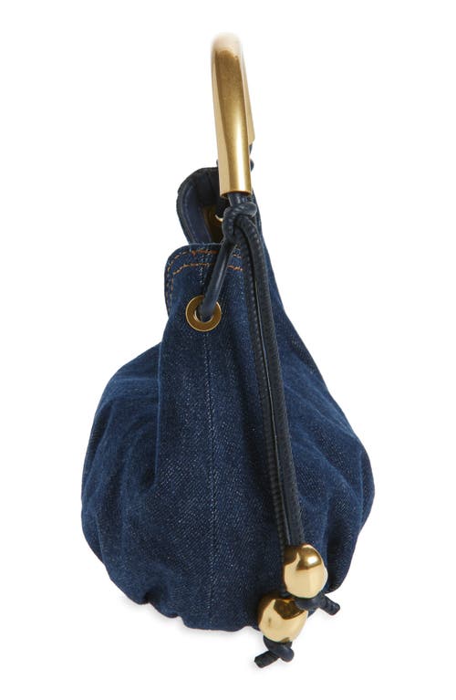 Shop Madewell Camren Mini Bag In Dark Denim Multi