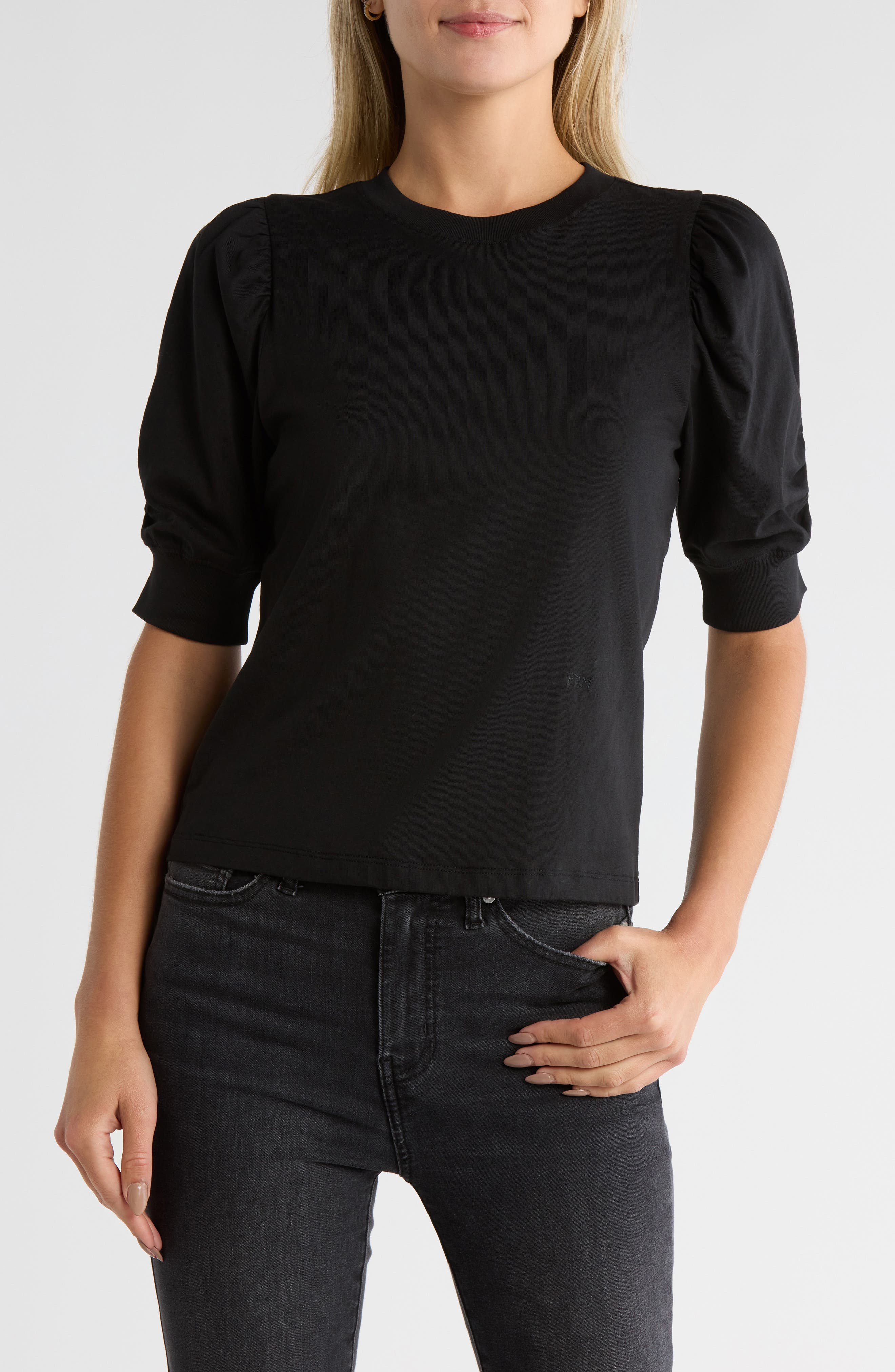 FRAME The Frankie Puff Sleeve T-Shirt