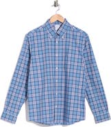 Brooks Brothers Plaid Long Sleeve Cotton Button-Down Shirt