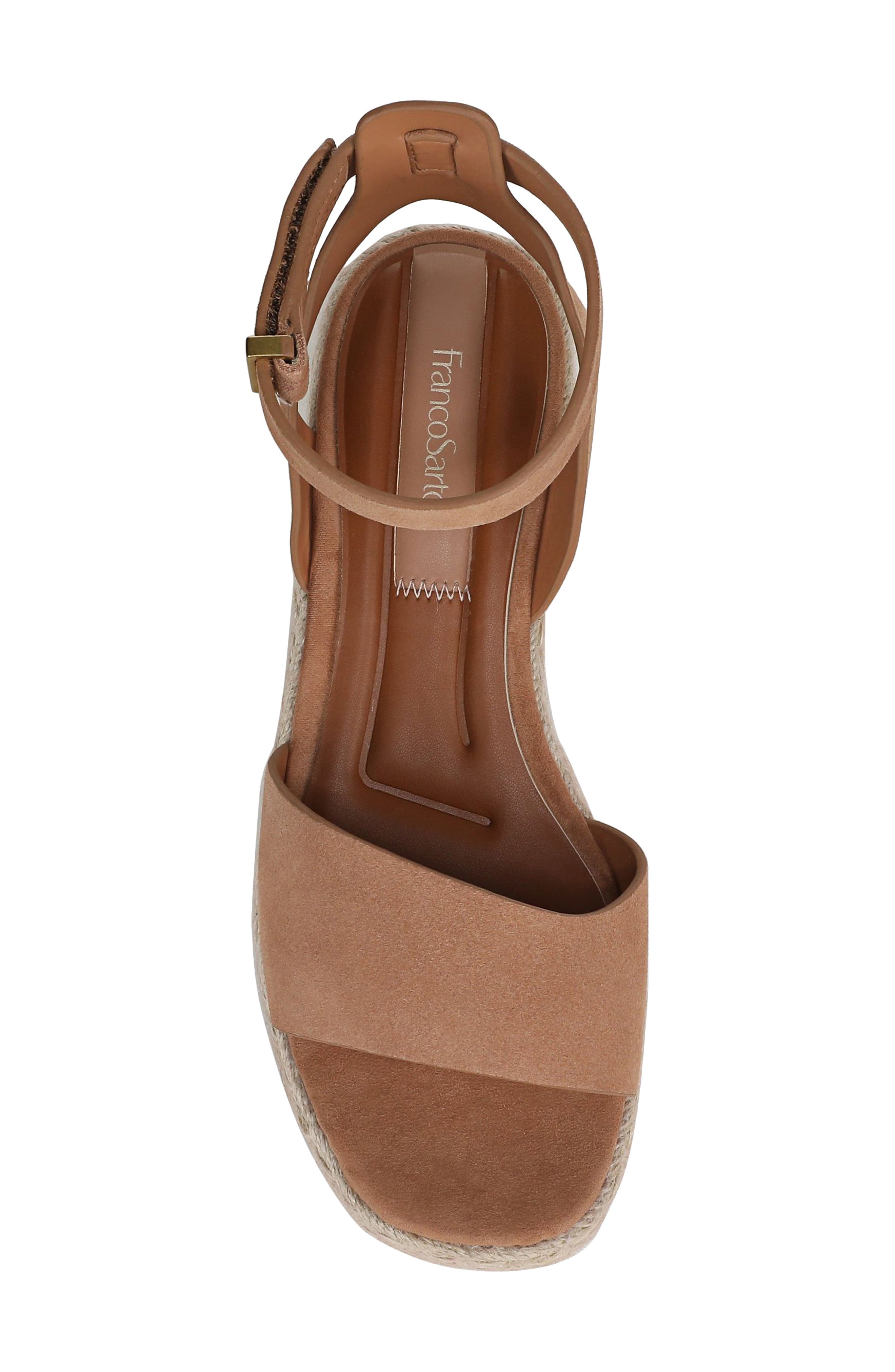 Franco Sarto Tiffany Platform Wedge Sandal, Alternate, color, Sunset Blush