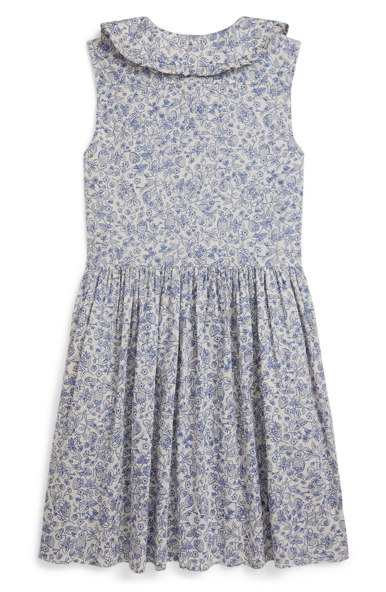 Polo Ralph Lauren Kids' Floral Sleeveless Dress, Alternate, color, Strawberry Garden