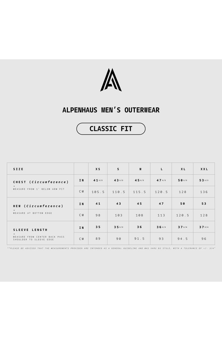 Alpenhaus Barren Heavyweight Multi-Tone Puffer with Semi-Lustrous Finish, Alternate, color, Black