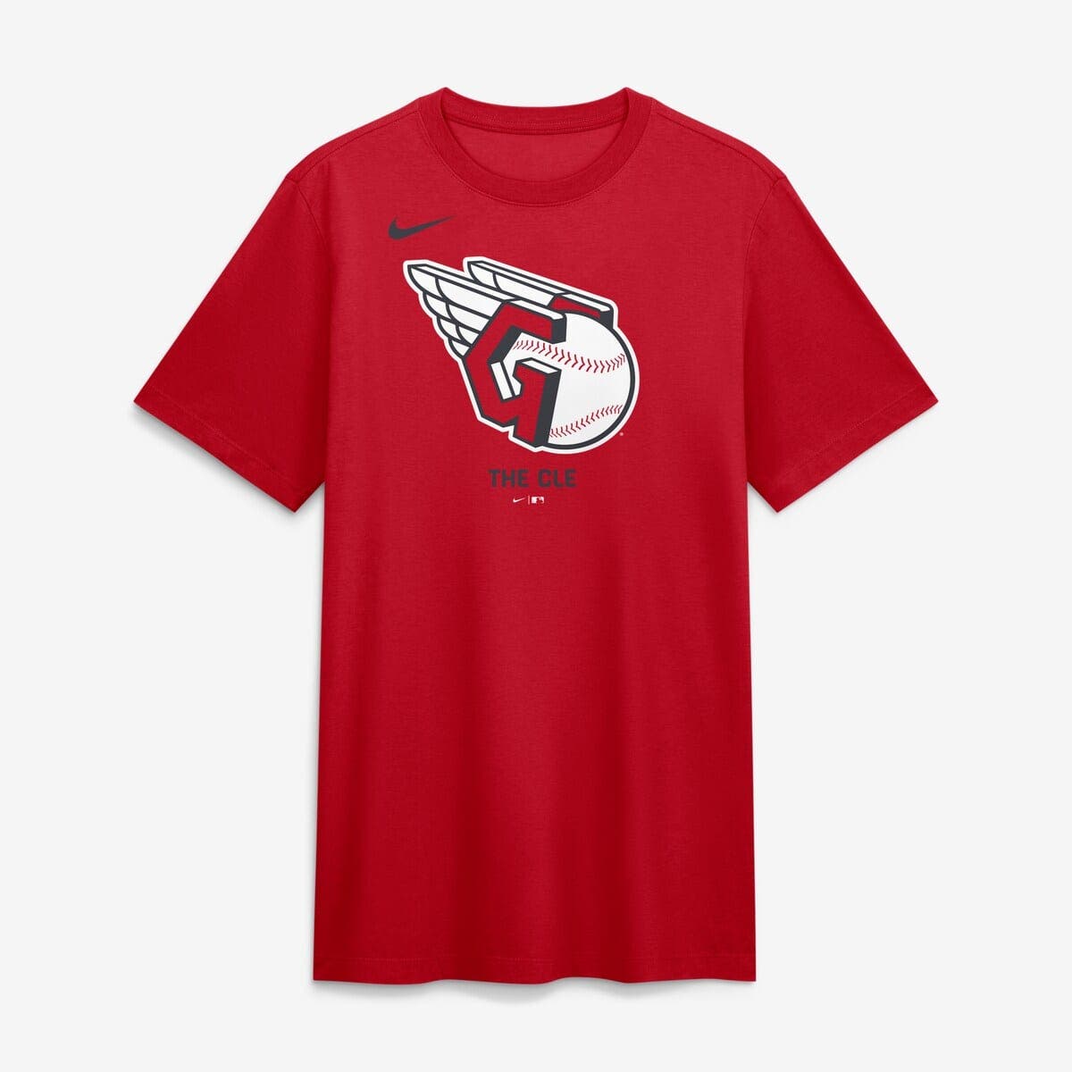 Nike Men's Nike Red Cleveland Guardians Tri-Blend Logo T-Shirt (Men ...