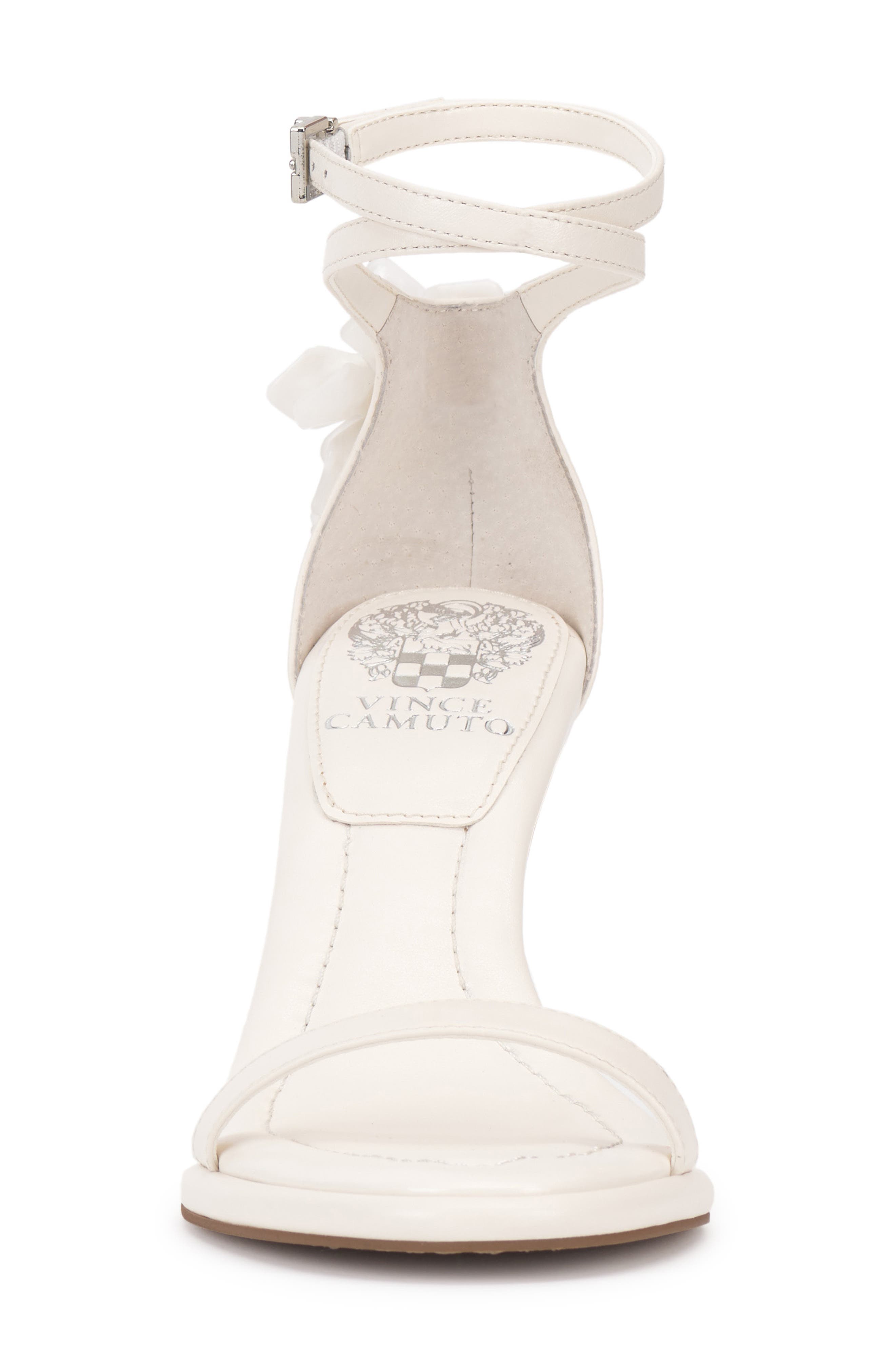 Vince Camuto Tanvie Ankle Strap Sandal, Alternate, color, Coconut Cream