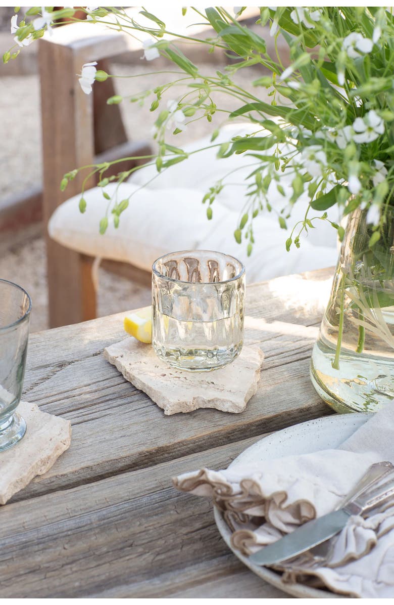 Villa Lua Home Fluted Tall Carafe Set, Alternate, color, Black