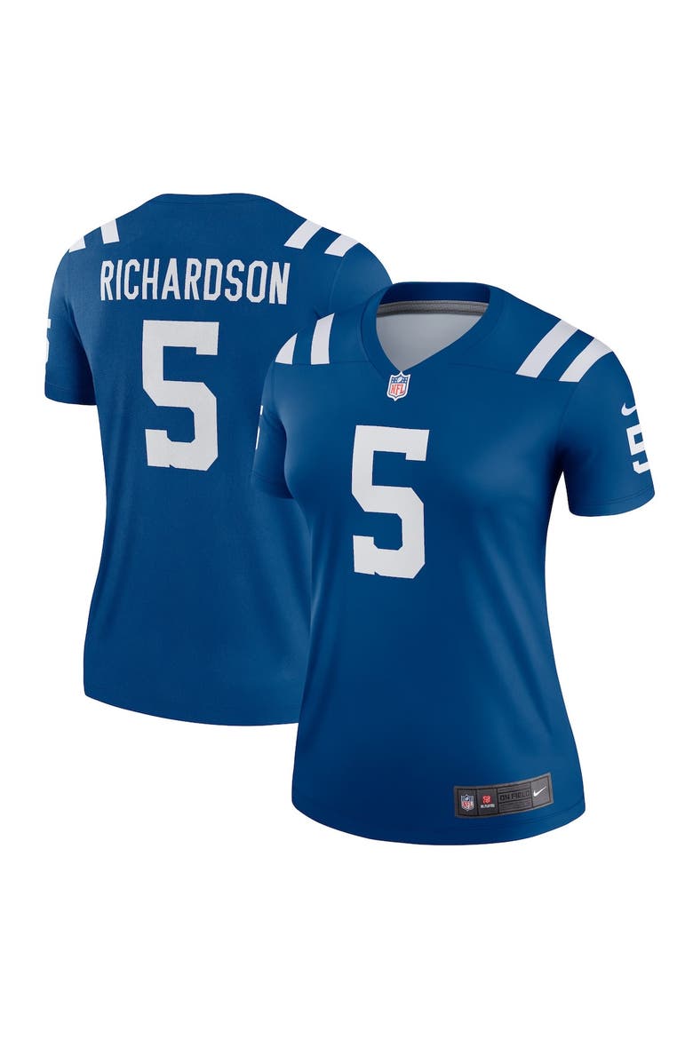 Women's Nike Anthony Richardson  Royal Indianapolis Colts Legend Player Performance Top, Main, color, Royal