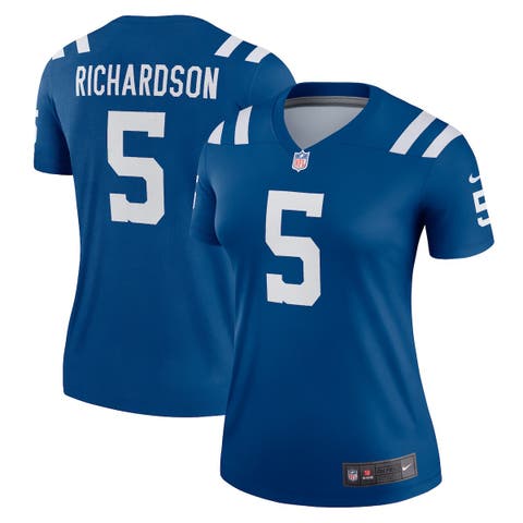 Women's Nike Anthony Richardson  Royal Indianapolis Colts Legend Player Performance Top