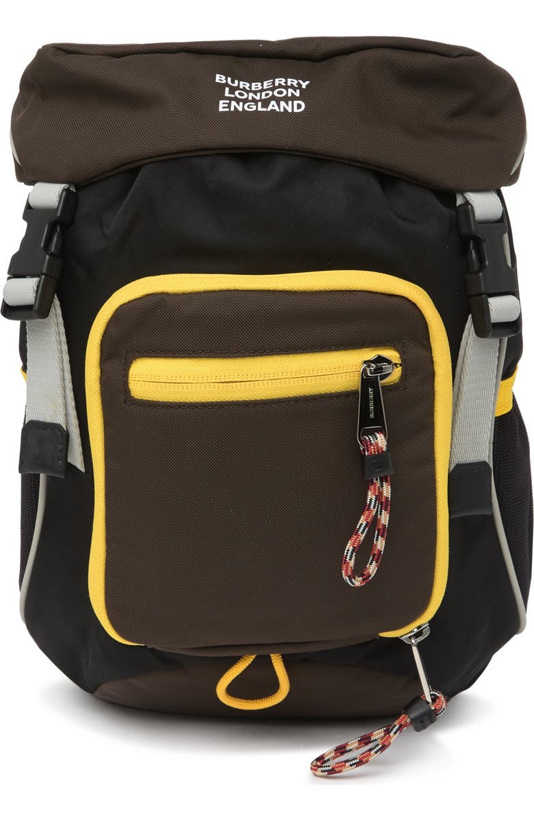Burberry Leo Nylon Sling Shoulder Bag, Main, color,
