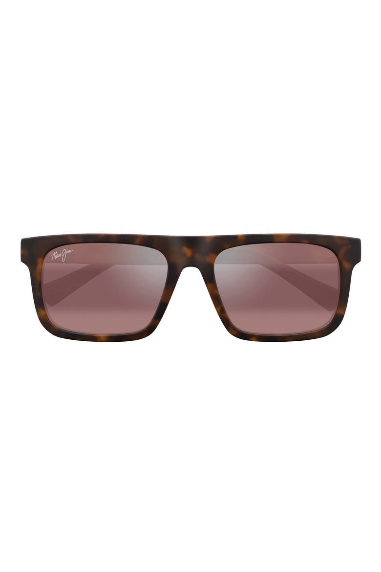 Opio 53mm PolarizedPlus2® Rectangular Sunglasses, Main, color, TORTOISE
