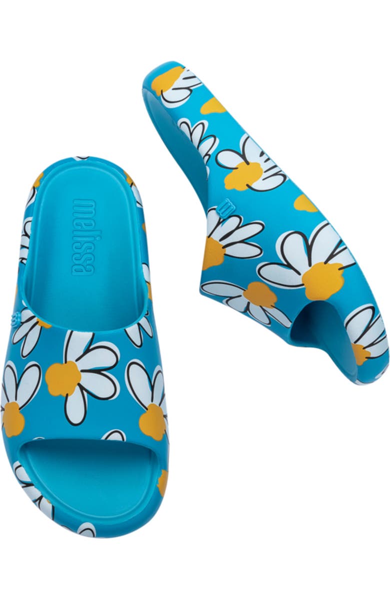Melissa Free Floral Print Slide Sandal, Alternate, color,
