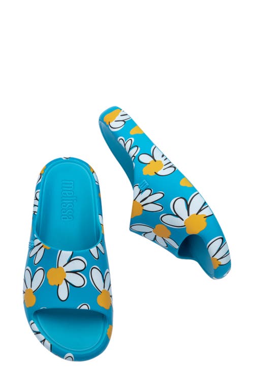 MELISSA MELISSA FREE FLORAL PRINT SLIDE SANDAL