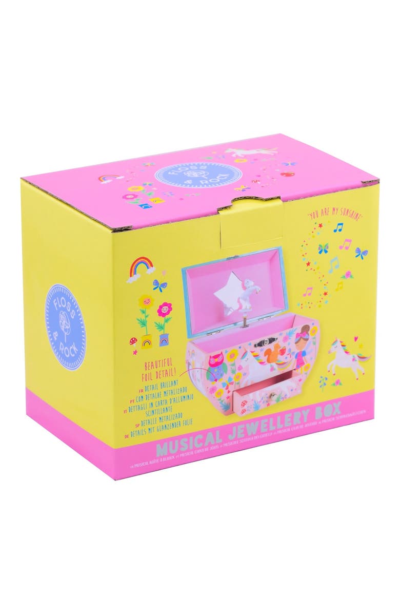 Floss & Rock Jewelry Box Rainbow Fairy Circular, Alternate, color, Rainbow Fairy