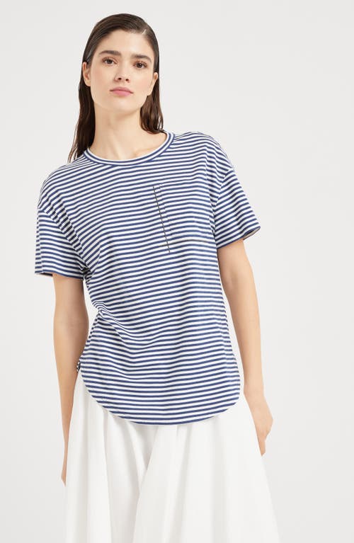 Brunello Cucinelli T-shirt In Multi