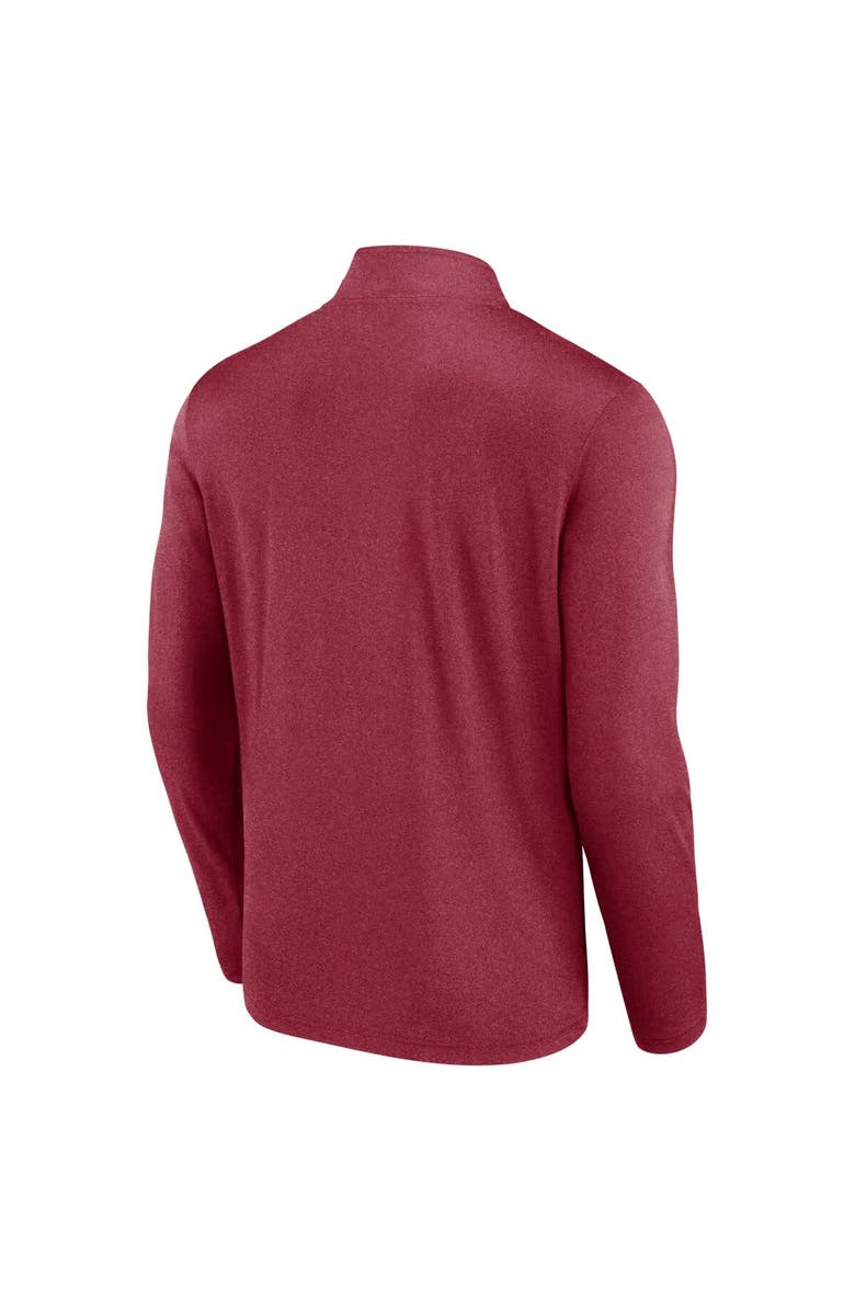 FANATICS Men's Fanatics  Scarlet San Francisco 49ers Head-to-Head Quarter-Zip Top, Alternate, color, Scarlet