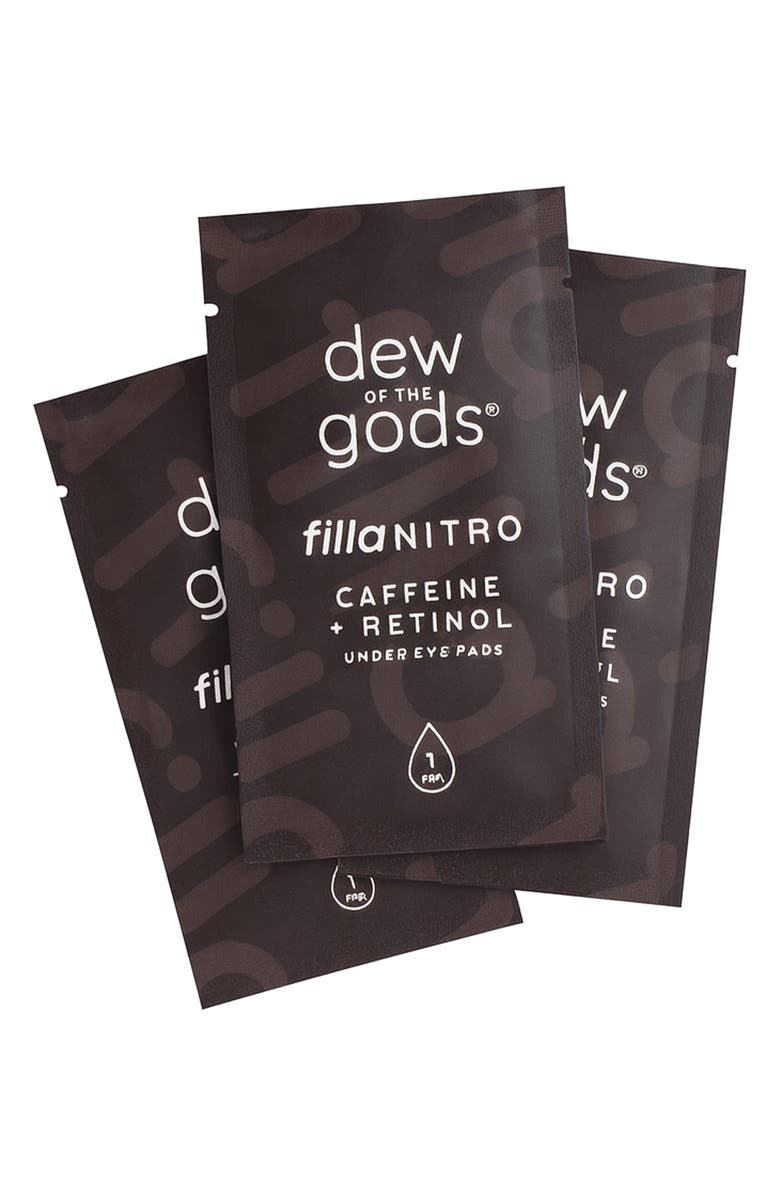 DEW OF THE GODS Filla Nitro Under Eye Pads, Main, color, 