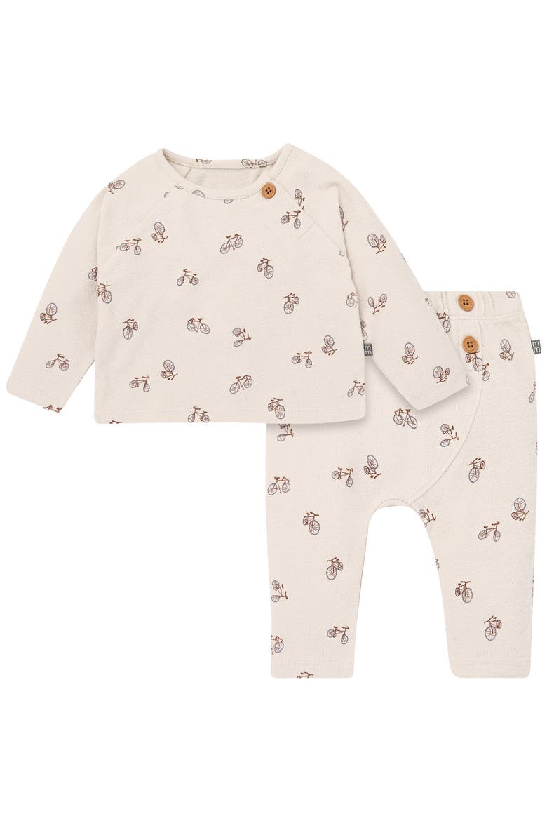 Raglan Top and Pant Set, Main, color, Bicycle