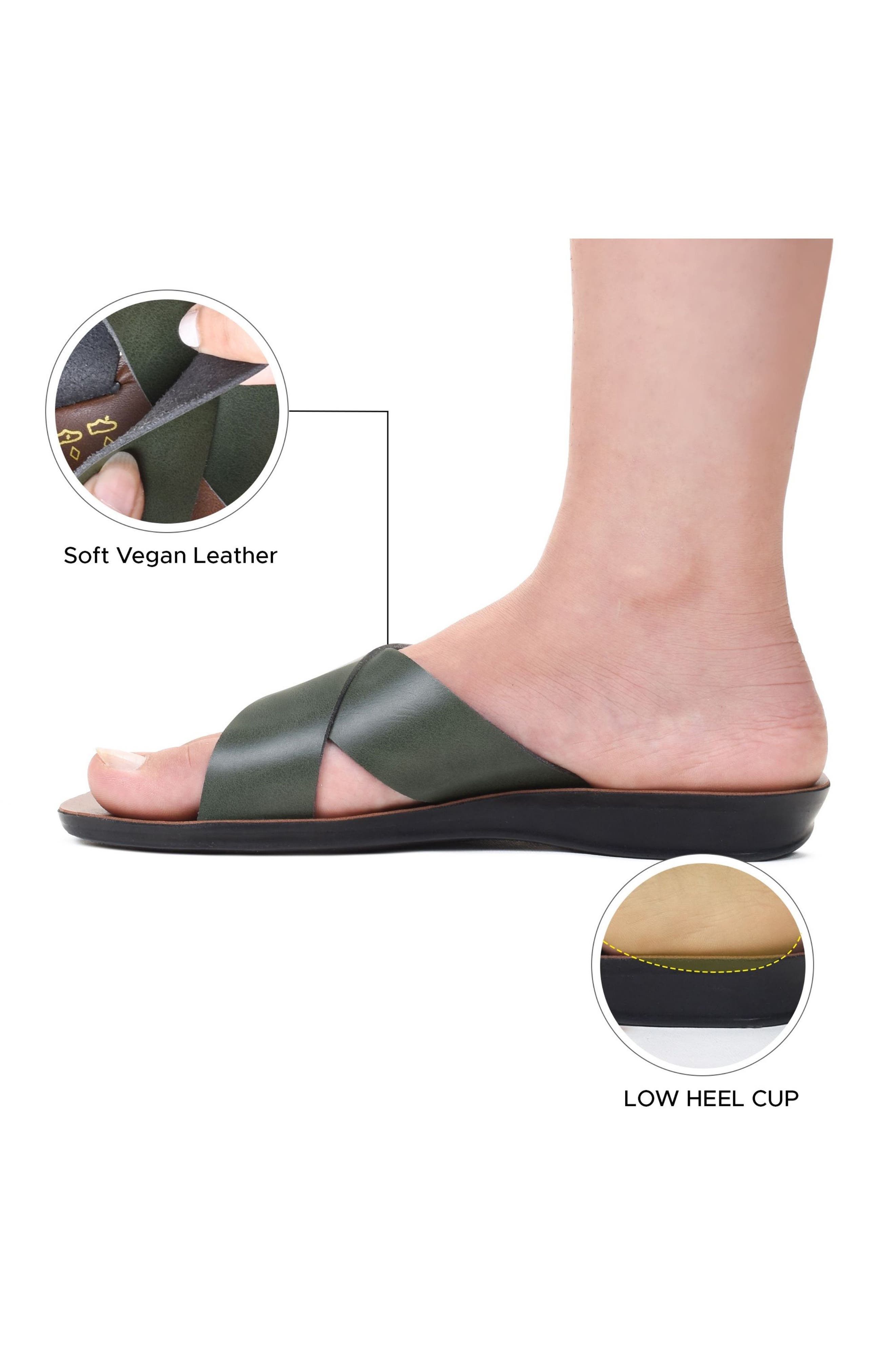 XENIA WOMENS SANDALS, Alternate, color, GREEN