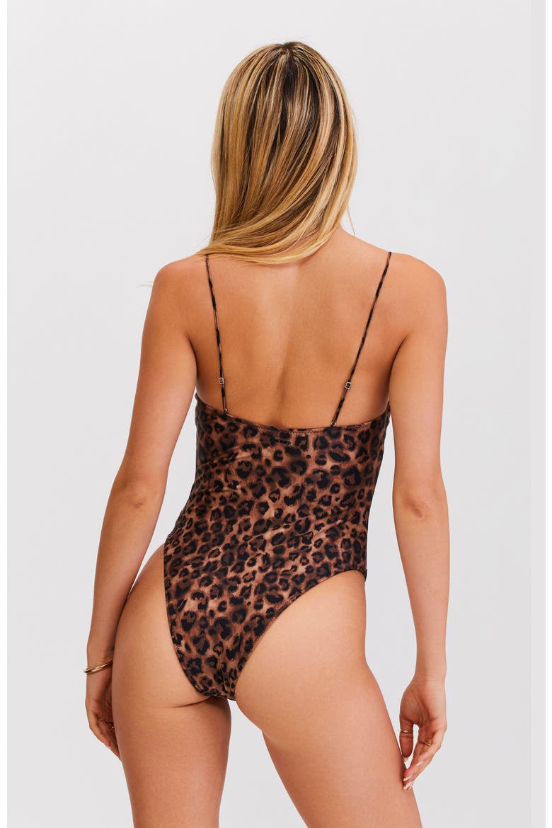 LE BON BON ONE-PIECE SWIMSUIT, Alternate, color, LEOPARD