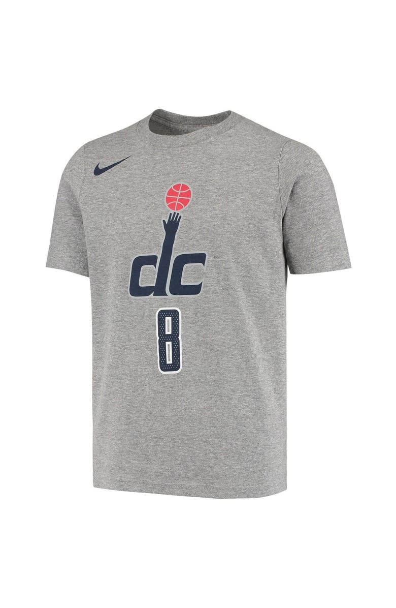 Nike Youth Nike Rui Hachimura Heather Gray Washington Wizards 2020 City Edition Name & Number T-Shirt, Alternate, color, 