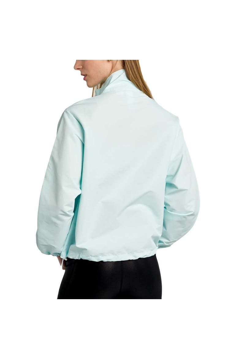 Women's Lusso Light Blue New York Yankees Parker Half-Zip Jacket, Alternate, color, Light Blue