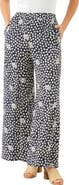 Karen Kane Floral Print Wide Leg Pants