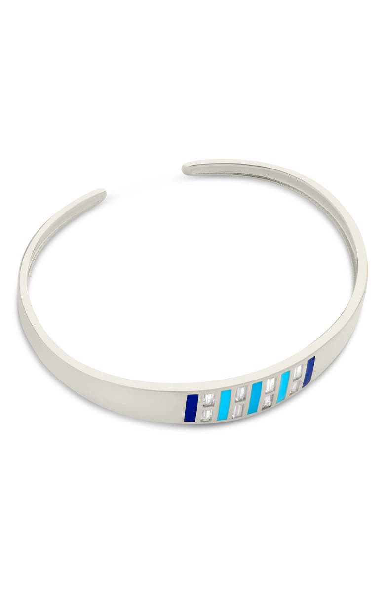 Sterling Forever Colbie Cuff Bracelet, Alternate, color, 