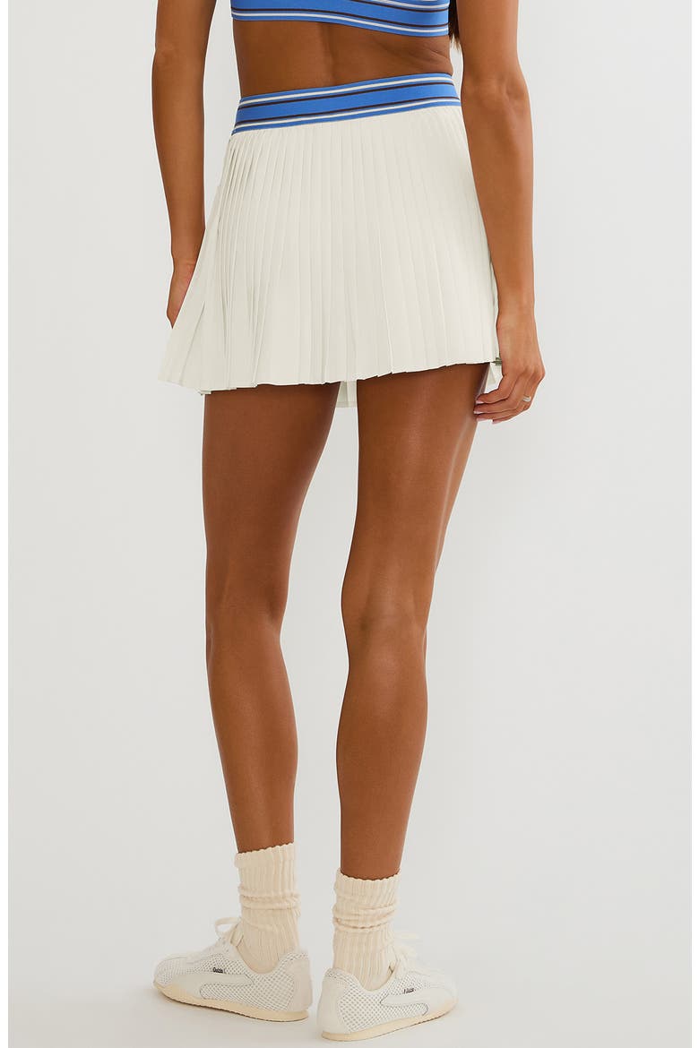 Jennette Pleated Miniskirt, Alternate, color, OPAL SKY COLORBLOCK