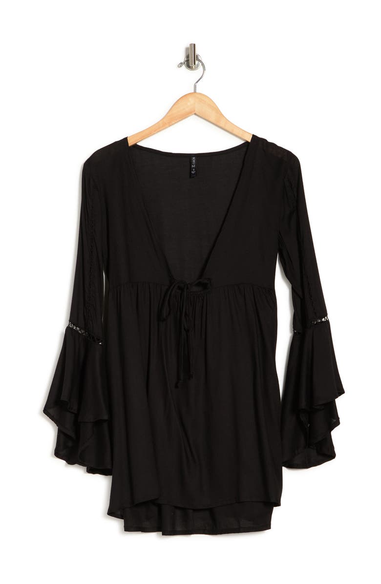 BOHO ME Lace Inset Tunic, Alternate, color, 