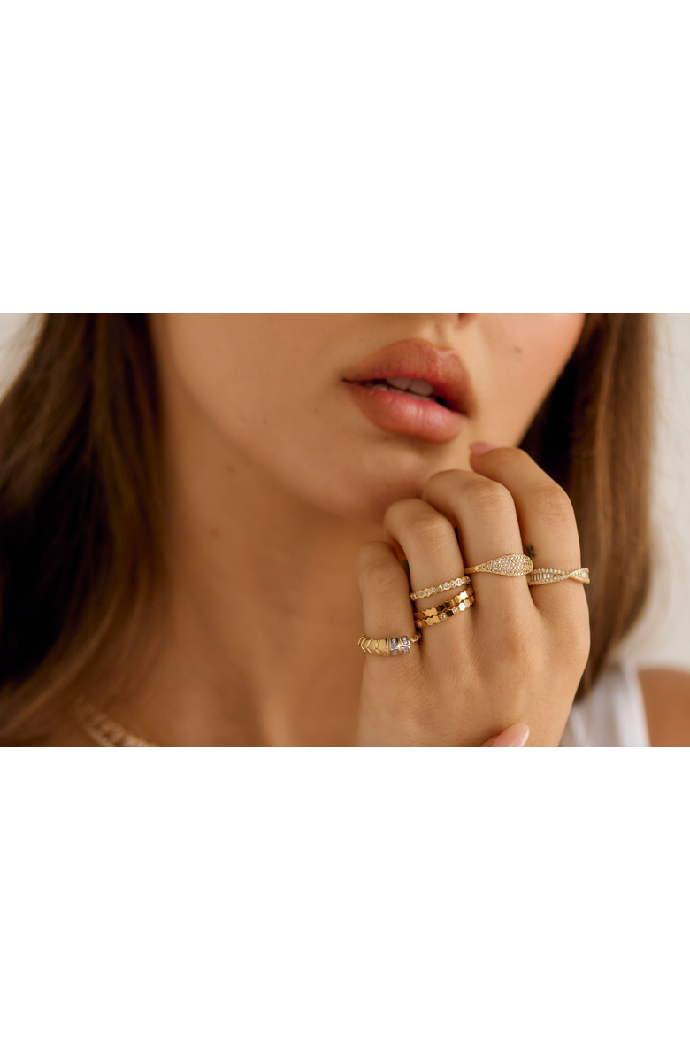 Mazin Jewels Eugenie Ring, Alternate, color, Gold