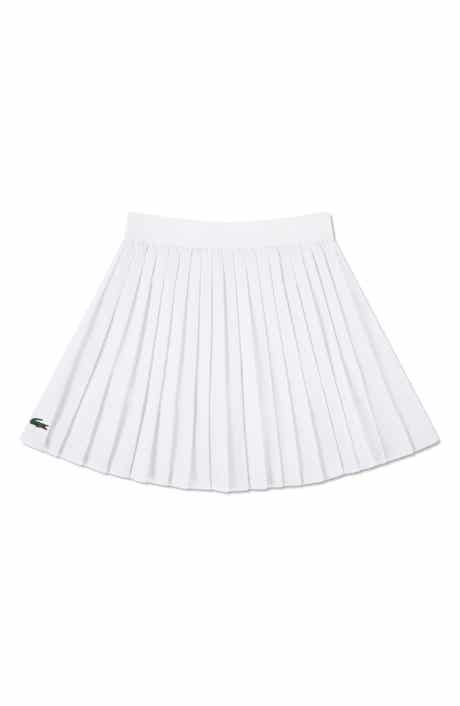 Lacoste Kids' Pleated Logo Sport Pleated Skirt