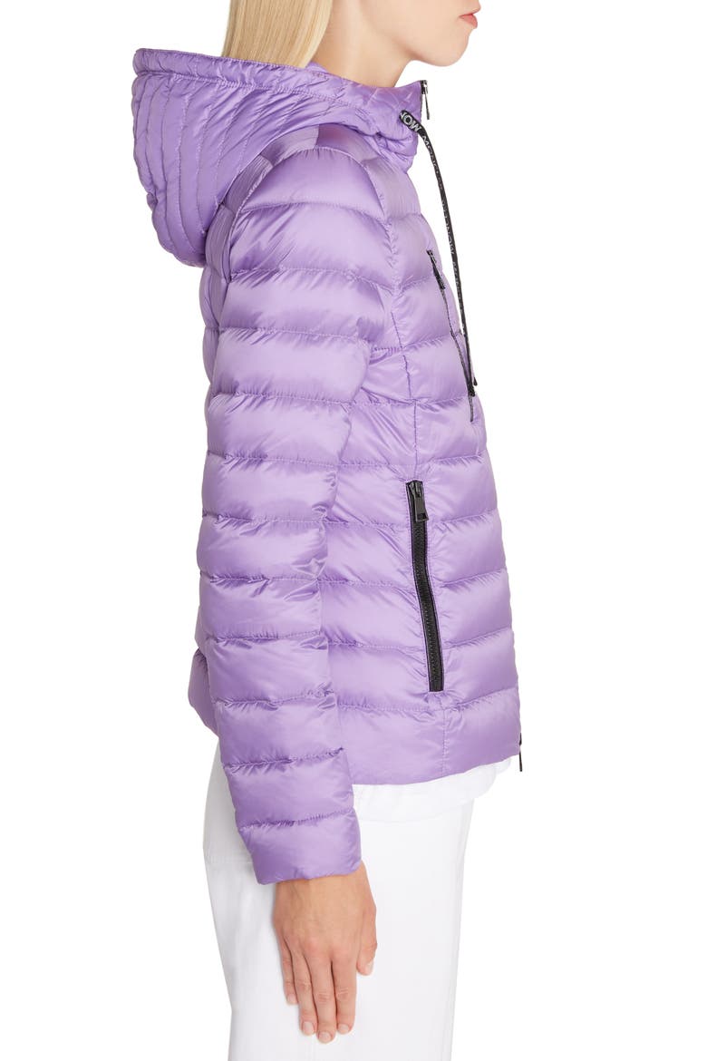 Seoul Hooded Lightweight Down Jacket, Alternate, color, PASTEL PURPLE