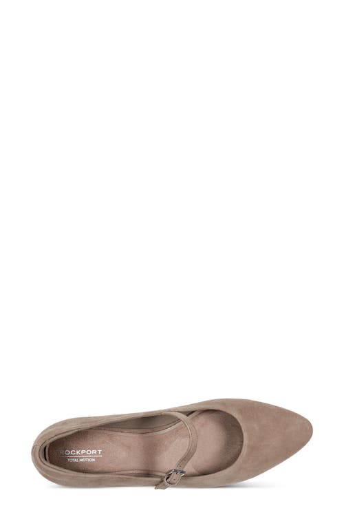 Rockport Taren Pointed Toe Flat In Brown