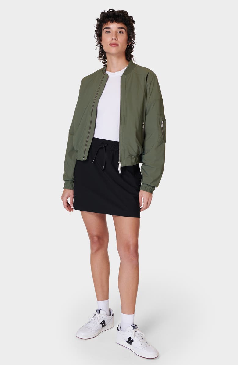 Sweaty Betty Explorer Miniskirt, Alternate, color, 