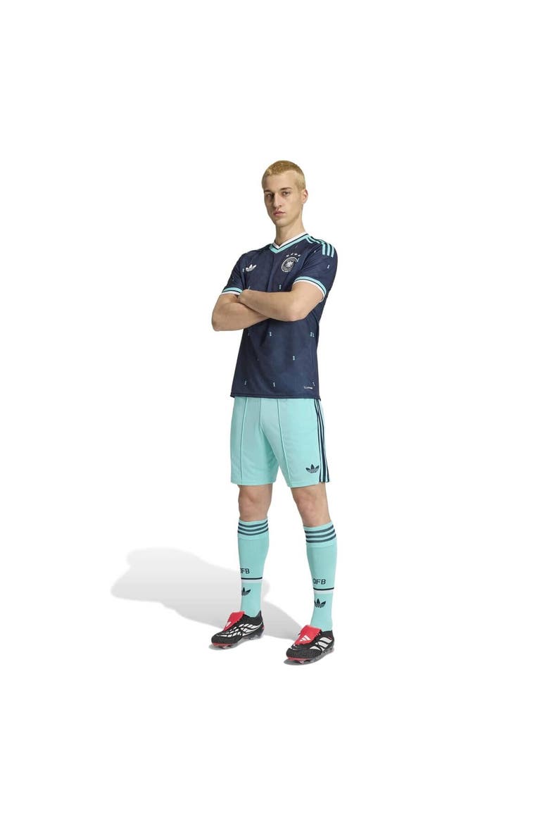 Men's adidas Turquoise Germany National Team 2026 Away Replica Shorts, Alternate, color, Turquoise