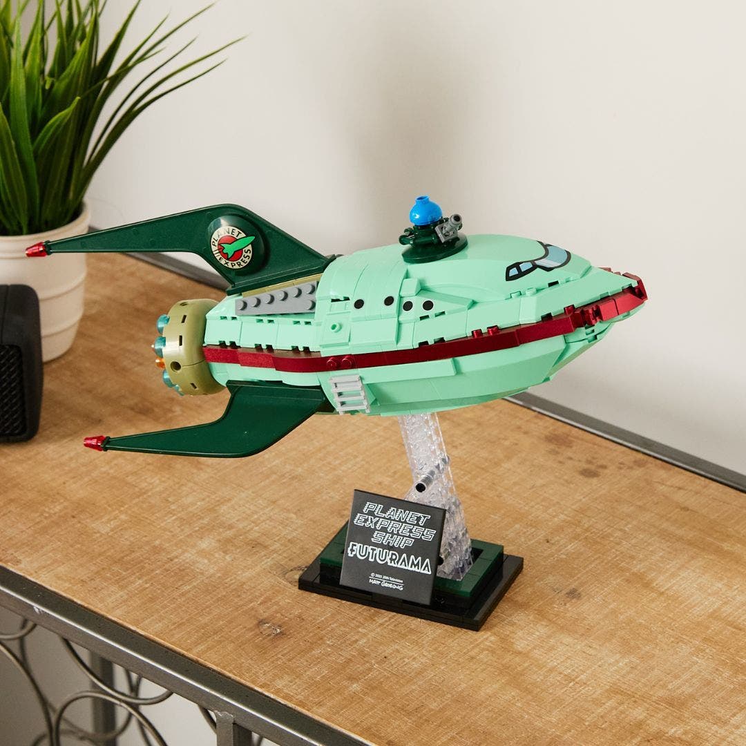 Brickcraft Futurama Planet Express Ship Building Set | Nordstrom