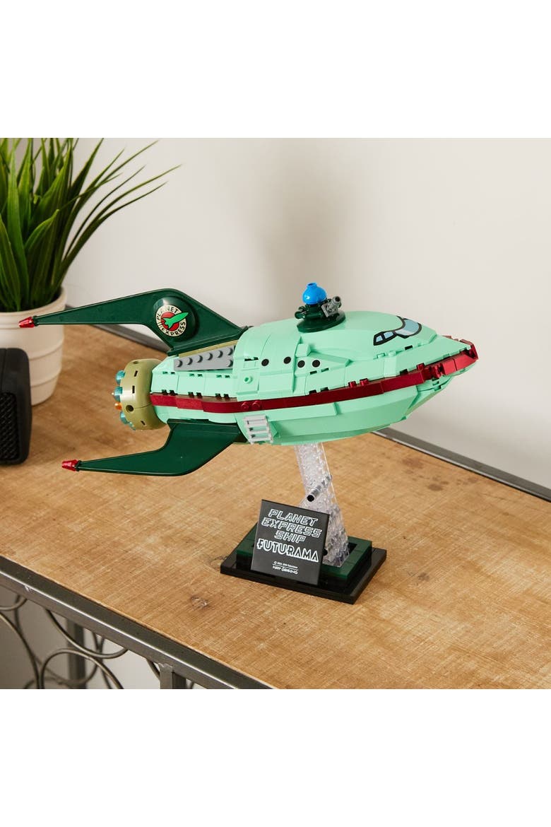 Futurama Planet Express Ship Building Set, Alternate, color, None