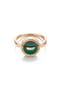 selected 18K Rose Gold/ Malachite