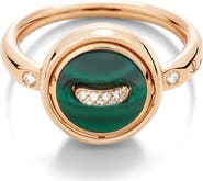Pomellato Pom Pom Dot Malachite & Mother of Pearl Ring