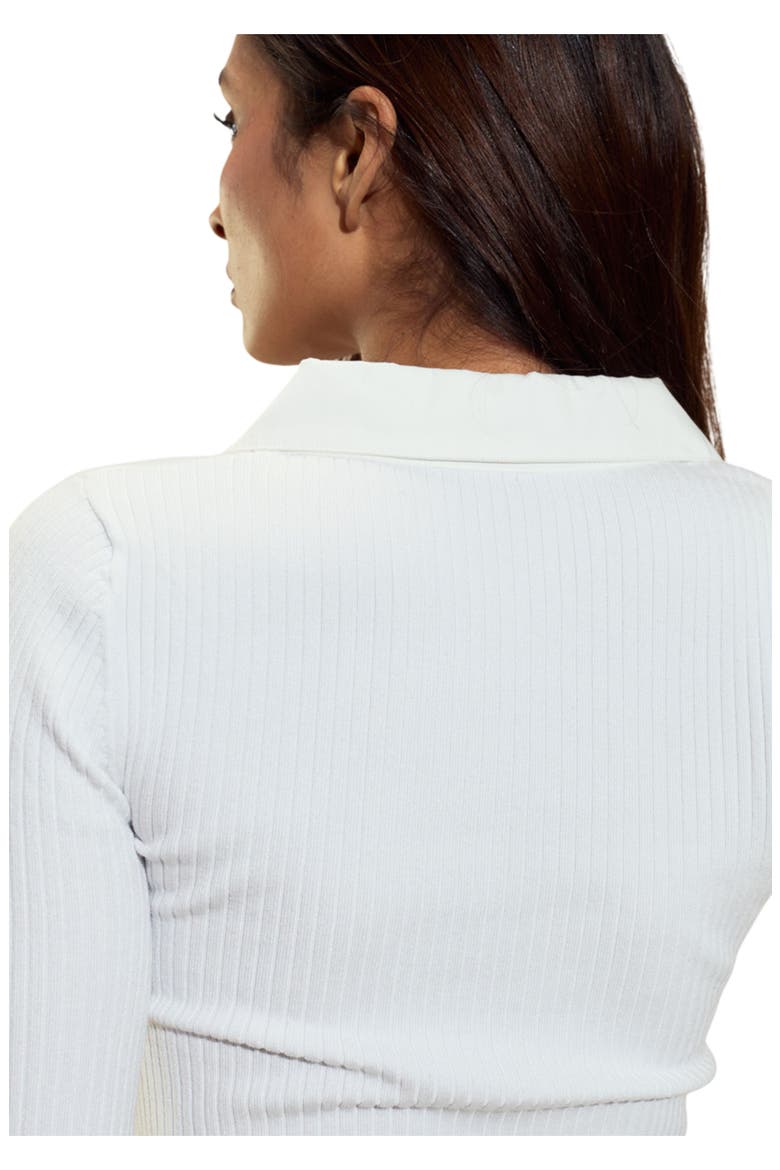 Ues Rib Knit Polo, Alternate, color, White