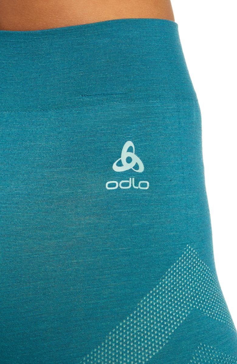 Odlo Women's Natural + Kinship Warm Base Layer Pants, Alternate, color, 