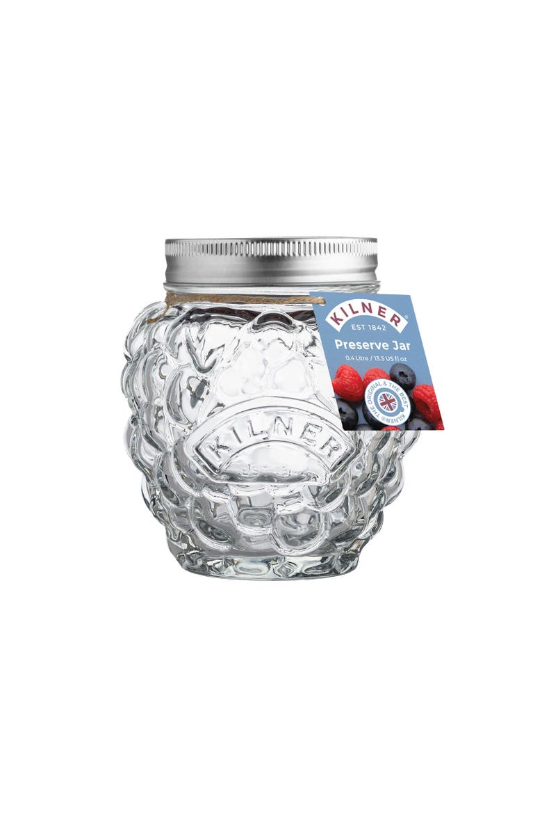 Berry Fruit Jar, 13.5 Ounce, Alternate, color, Clear