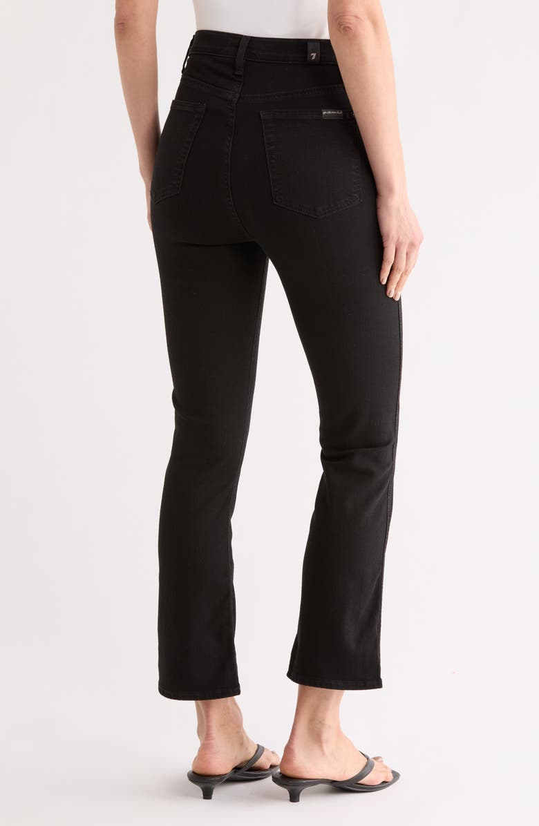 Seven High Waist Slim Kick Flare Leg Jeans, Alternate, color, Rinse