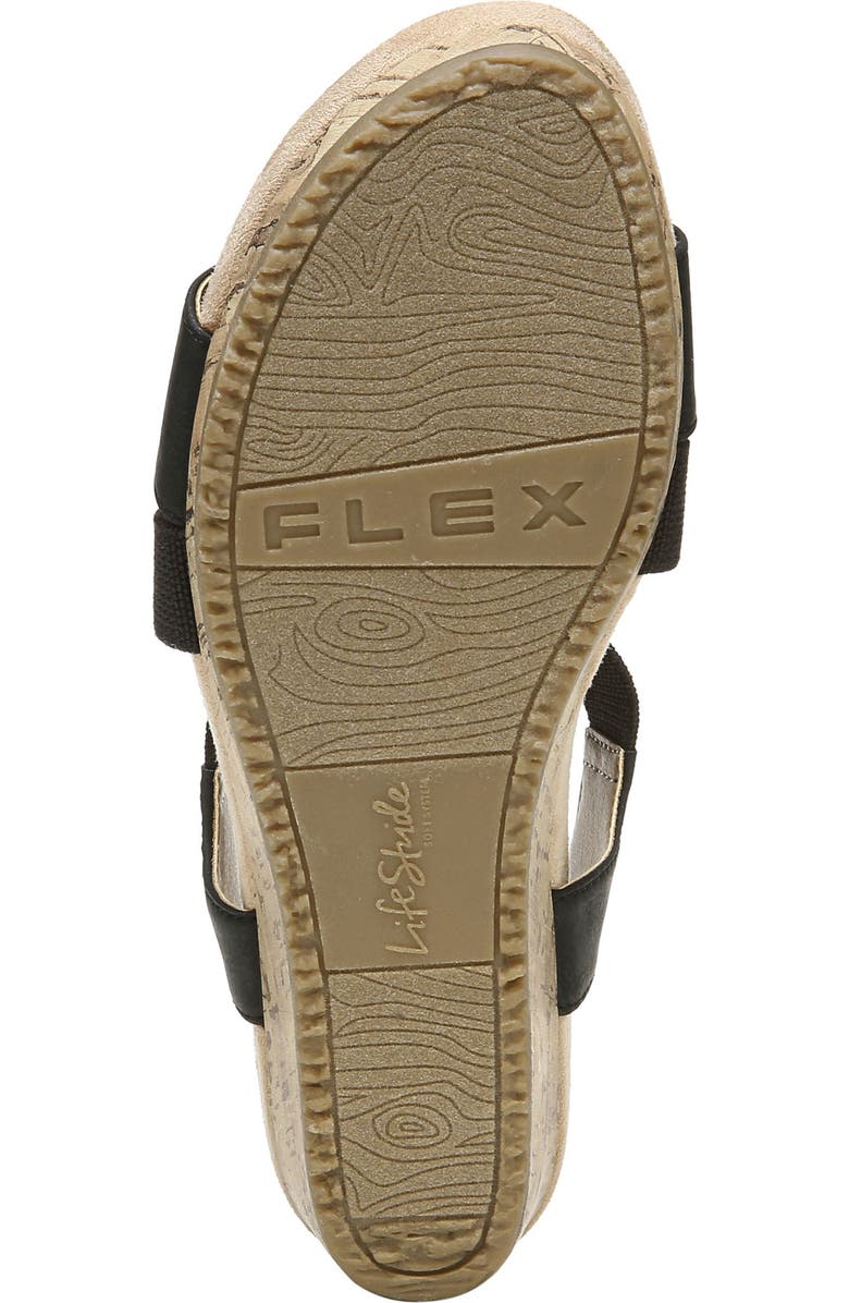 LifeStride Mexico Wedge Slingback Sandal, Alternate, color,