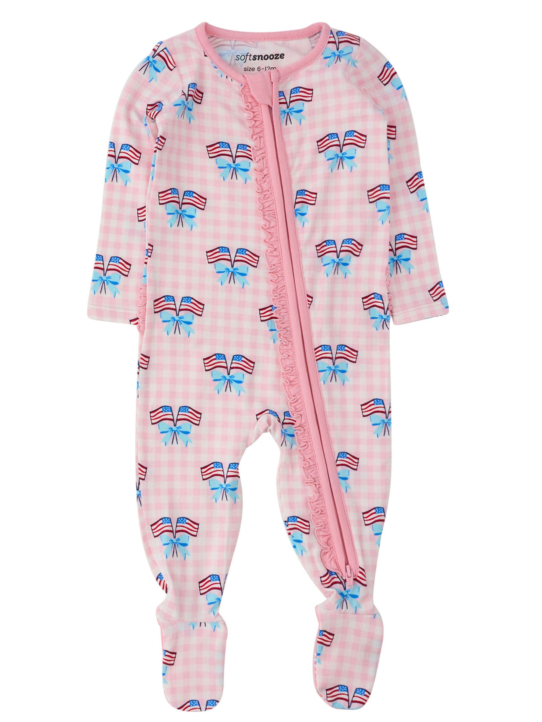 Pink Patriotic Gingham
