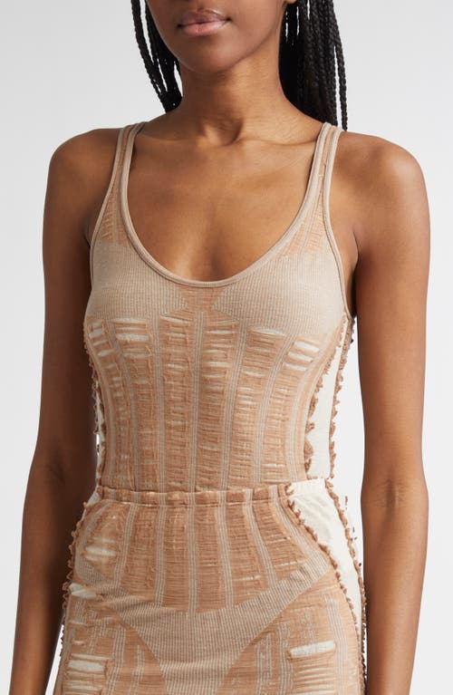 DIESEL DIESEL® M-CALIPSO TROMPE L'OEIL BODYSUIT