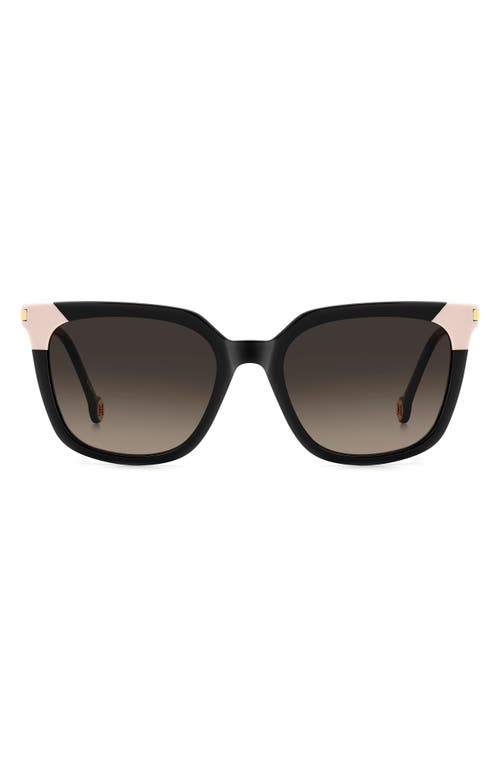 Carolina Herrera 53mm Rectangular Sunglasses