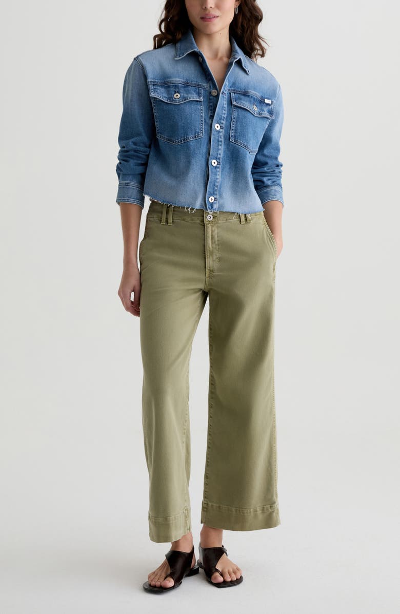 AG Valleta Utility Denim Shirt Jacket, Alternate, color, 